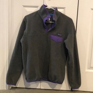 Patagonia women’s small fleece gray